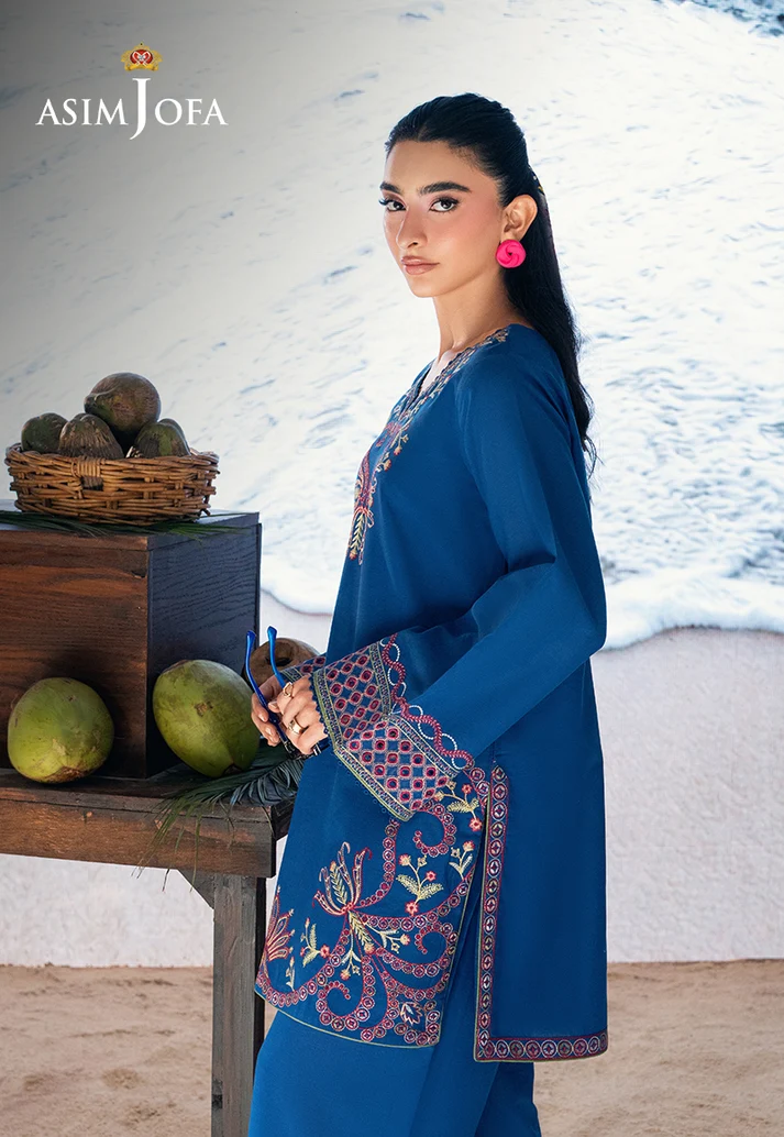 AJSBDP-05 Embroidered Lawn Stitched 2pcs - Image 13