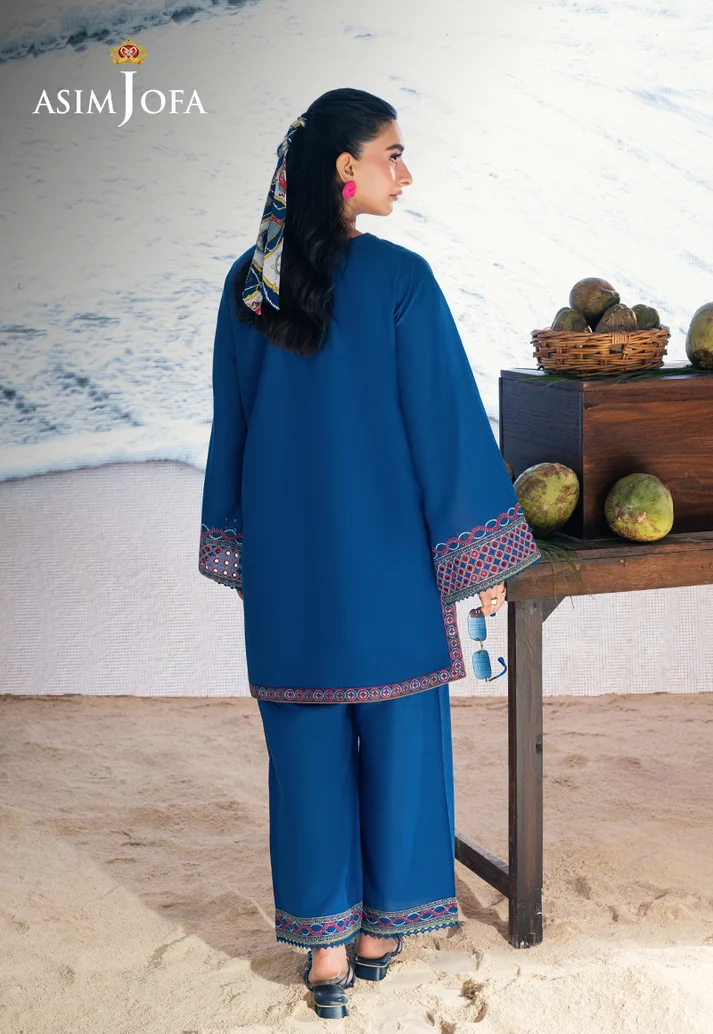 AJSBDP-05 Embroidered Lawn Stitched 2pcs - Image 12