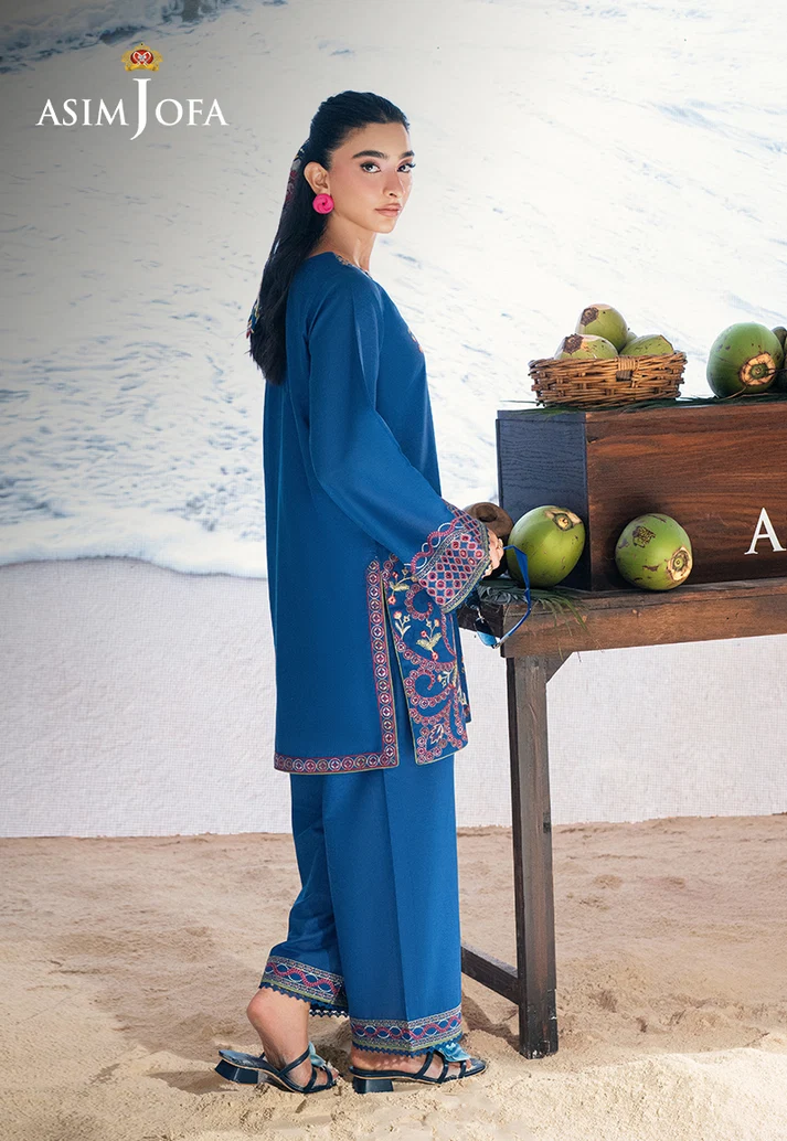 AJSBDP-05 Embroidered Lawn Stitched 2pcs - Image 11