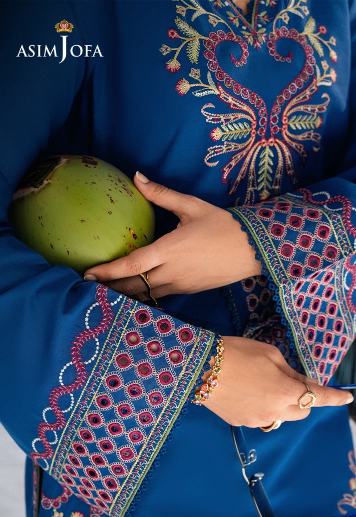 AJSBDP-05 Embroidered Lawn Stitched 2pcs - Image 9