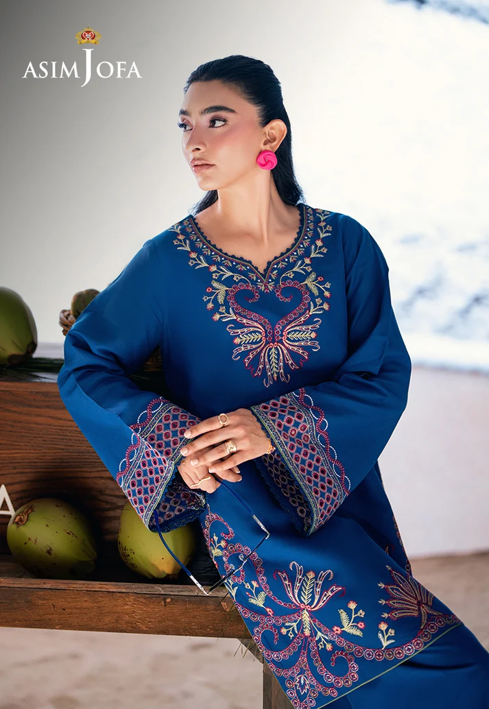 AJSBDP-05 Embroidered Lawn Stitched 2pcs - Image 8