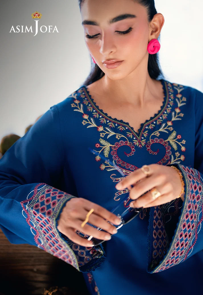 AJSBDP-05 Embroidered Lawn Stitched 2pcs - Image 7