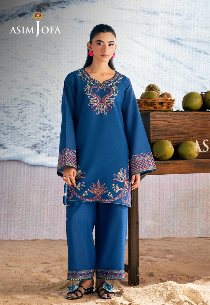 AJSBDP-05 Embroidered Lawn Stitched 2pcs - Image 4