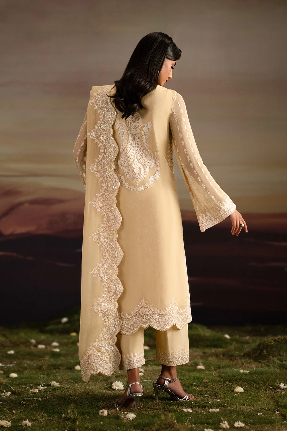 3-Piece-Embroiderd-Chiffon ISHANI - FWU5705 - Image 2
