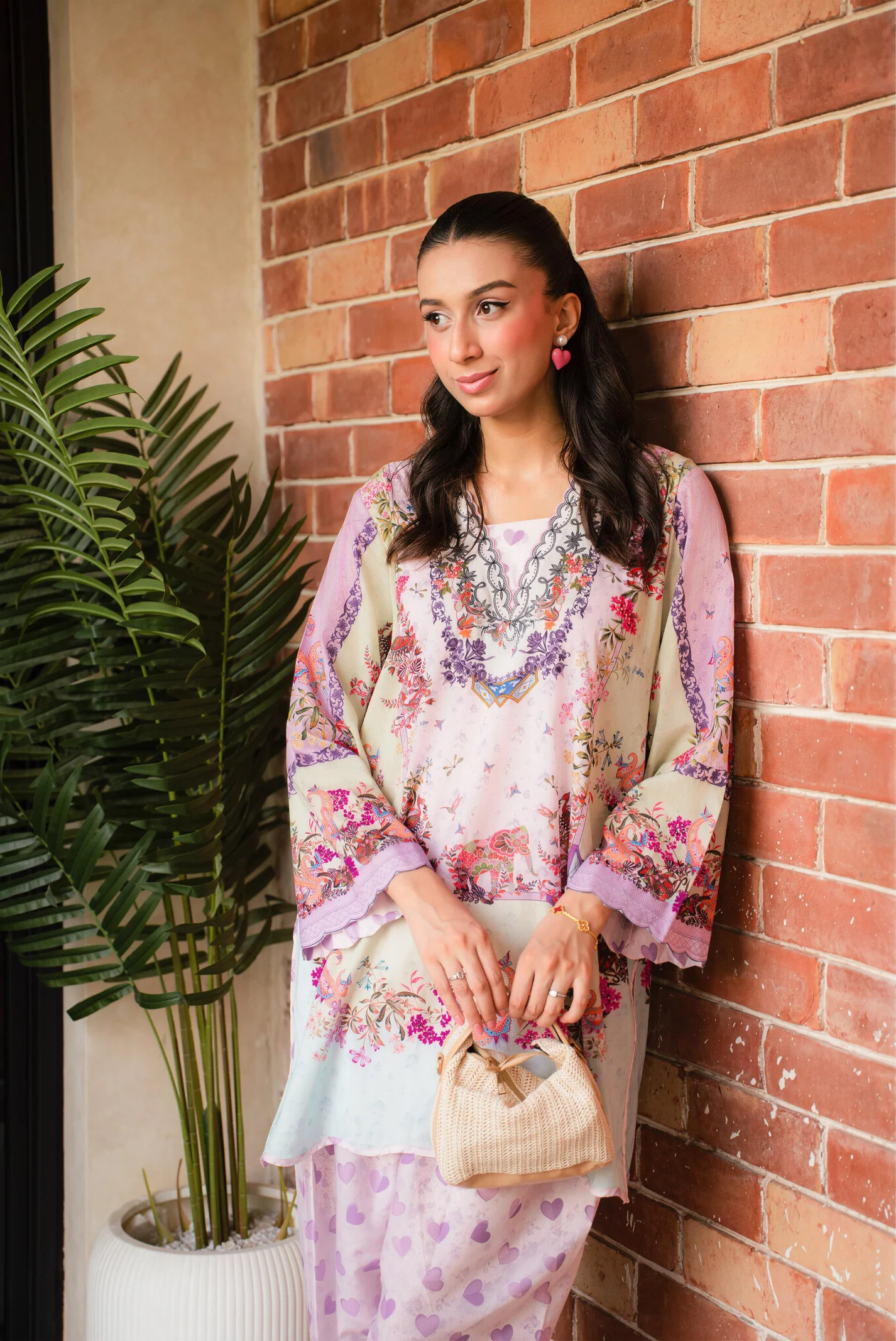 AJPB-310 Printed Lawn Stitched 2pcs - Image 7