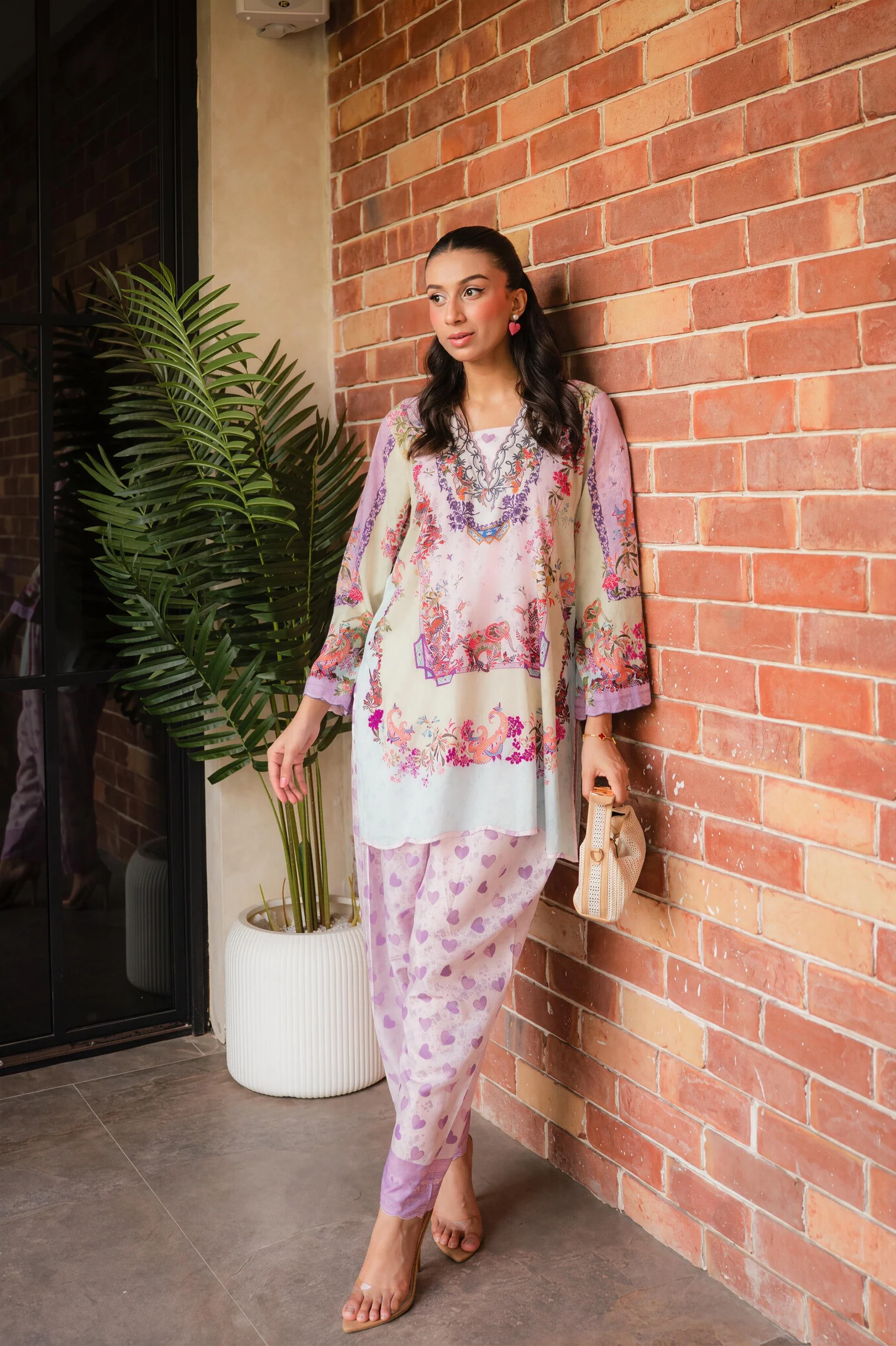 AJPB-310 Printed Lawn Stitched 2pcs - Image 6