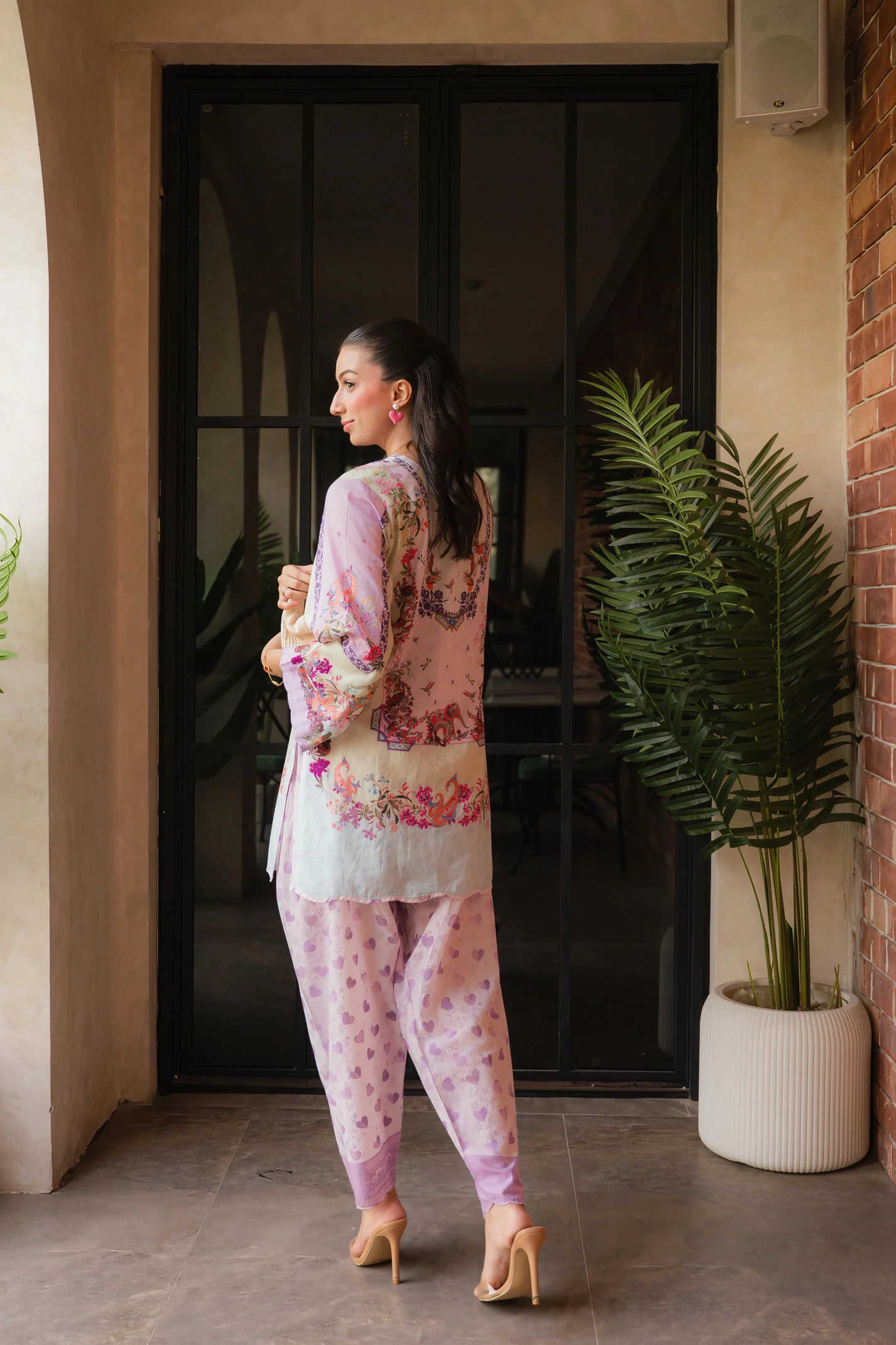 AJPB-310 Printed Lawn Stitched 2pcs - Image 4