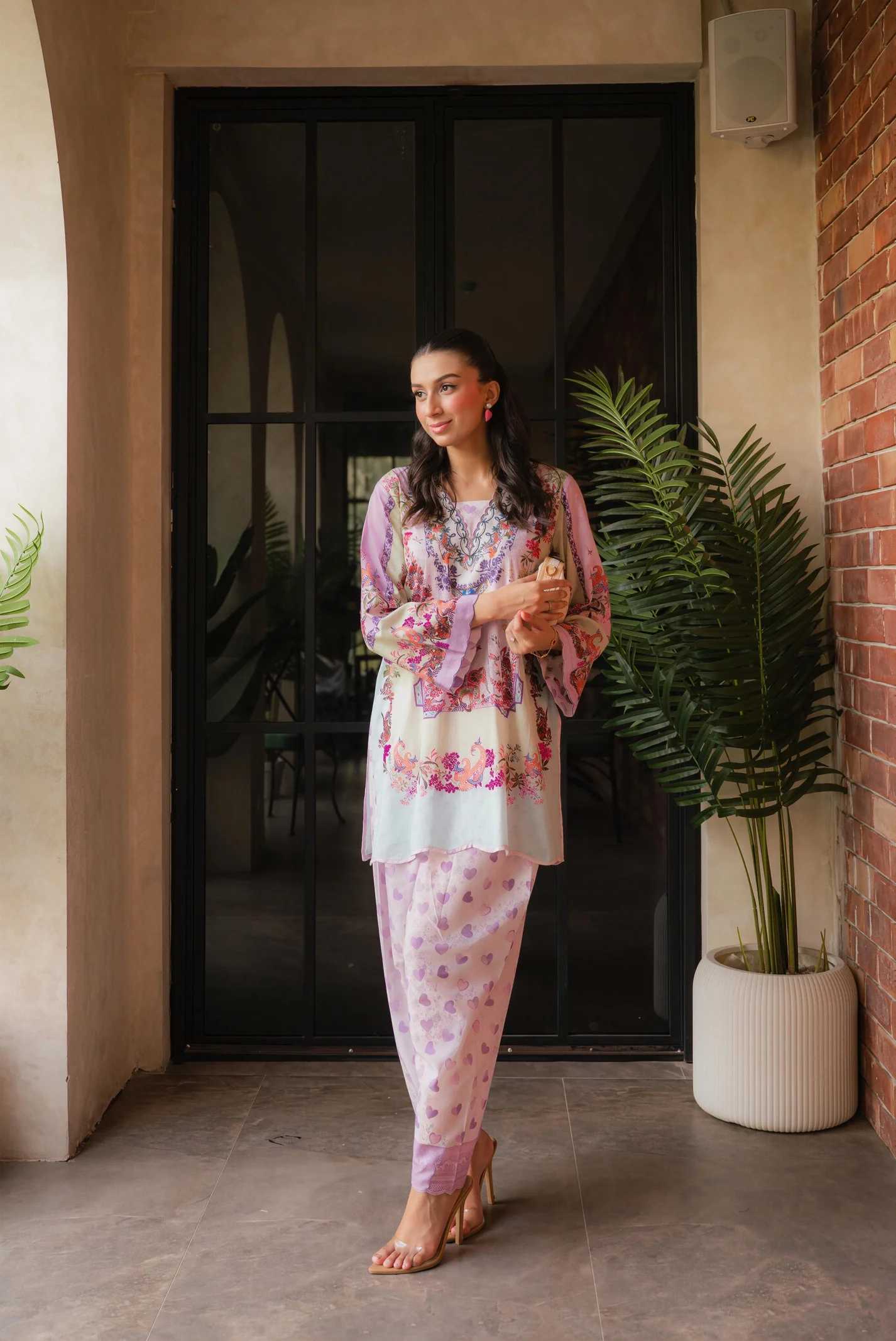 AJPB-310 Printed Lawn Stitched 2pcs - Image 2