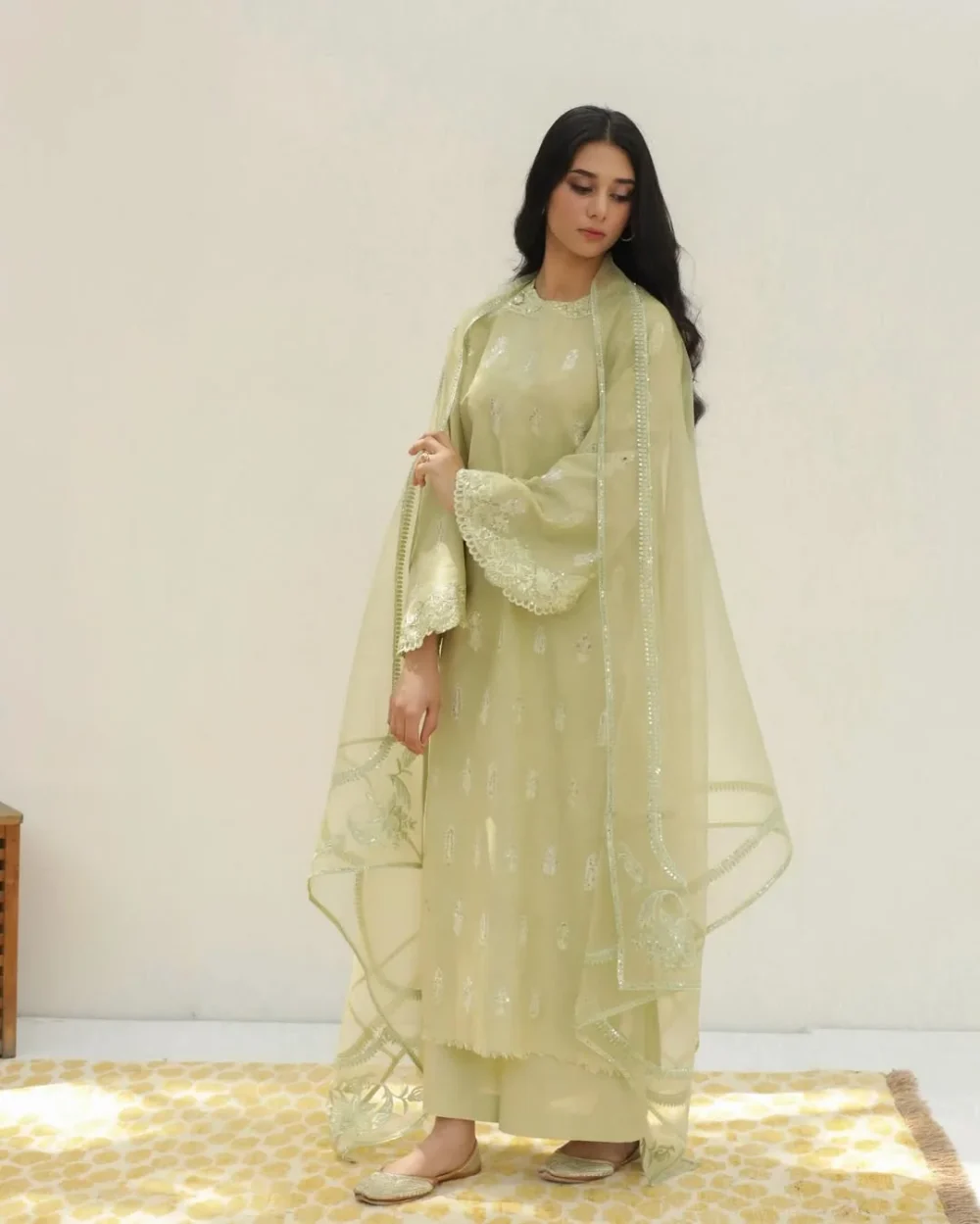 Apple Green – Stylish 3 Piece